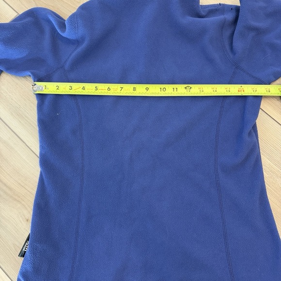 Helly Hansen 1/4 zip fleece pullover top womens small Purple Polartec base layer - Picture 6 of 9